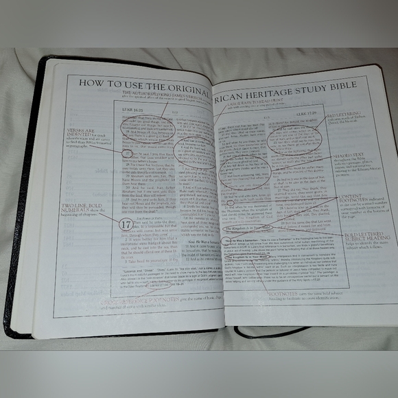 HOLY BIBLE The Original African Heritage Study Bible King James Version - Picture 10 of 16